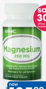 GNC Magnesium 250 mg 90 Tablets-Per Pack