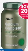 GNC Calcium Complete 90 tablets-Per Pack
