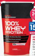 GNC Pro Performance 100% Whey Protein Chocolate,Vanilla Or Strawberry-494g Per pack