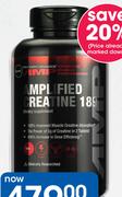 GNC Pro Performance AMP Amplified Creatine 189-120 Tablets Per Pack