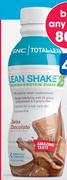 GNC Total Lean Shake 25 Ready To Drink Strawberry,Vanilla,Banana Or Chocolate-414ml Each