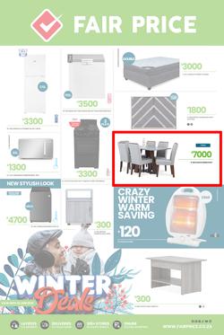 Fair Price : Winter Deals (31 May - 30 June 2025), page 1