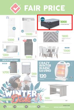 Fair Price : Winter Deals (31 May - 30 June 2025), page 1