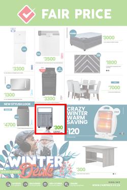Fair Price : Winter Deals (31 May - 30 June 2025), page 1