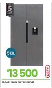 Defy 513Ltr SXS Fridge DFF547