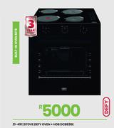 Defy Oven + Hob Stove DCB838E 21-491