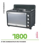 Sunbeam 3 Plate 45L Oven STCO2033 21-586