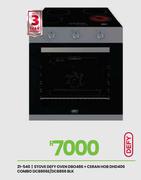 Defy Oven DBO486 + Ceran Hob DHD406 Blk Stove Combo DCB866E/DCB866 21-540