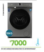 Midea 10Kg F/L Washing Machine MF200W100WB/T 22-340