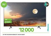 Hisense 75" UHD 4K Smart Television 23-760