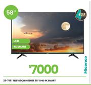 Hisense 58" UHD 4K Smart Television 23-759