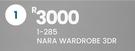 Nara 3 DR Wardrobe 1-285
