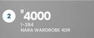 Nara 4 DR Wardrobe 1-284