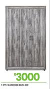 Bevel 3 DR Wardrobe 1-277