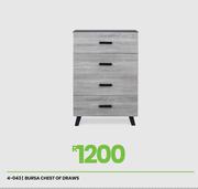 Bursa Chest Of Draws 4-043