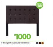 Simone Headboard Only B/Suite 8-394