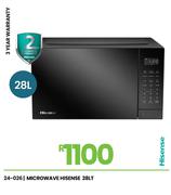 Hisense 28L Microwave 24-026