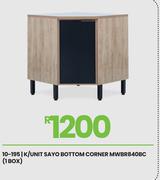 Sayo Bottom Corner K/Unit MWBR840BC (1 Box) 10-195