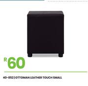Ottoman Leather Touch Small 40-852