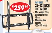 Plasm & LED TV Wall Bracket 22-42" Tilt Mount TVY-955T