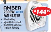 Amber 2000W Fan Heater AMFH03