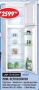 Dixon 220L Refrigerator KD220TF