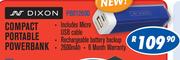 Dixon Compact Portable Powerbank PB012600