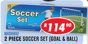 2 Piece Soccer Set(Goal & Ball) MX035652