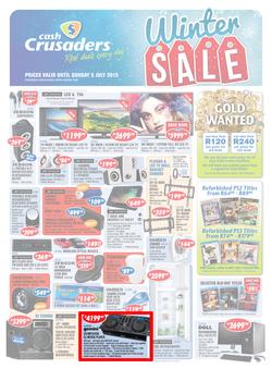 Cash Crusaders : Winter Sale (15 Jun - 5 Jul 2015), page 1