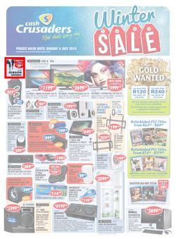 Cash Crusaders : Winter Sale (15 Jun - 5 Jul 2015), page 1