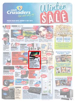 Cash Crusaders : Winter Sale (15 Jun - 5 Jul 2015), page 1