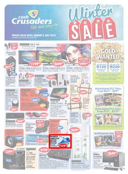 Cash Crusaders : Winter Sale (15 Jun - 5 Jul 2015), page 1