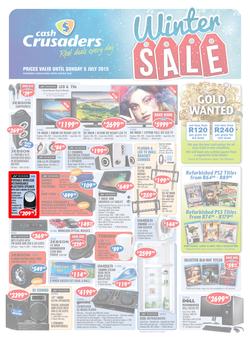 Cash Crusaders : Winter Sale (15 Jun - 5 Jul 2015), page 1