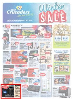 Cash Crusaders : Winter Sale (15 Jun - 5 Jul 2015), page 1