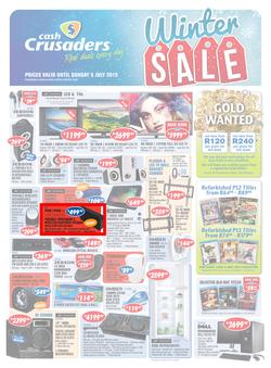 Cash Crusaders : Winter Sale (15 Jun - 5 Jul 2015), page 1