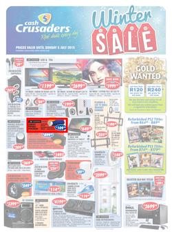 Cash Crusaders : Winter Sale (15 Jun - 5 Jul 2015), page 1