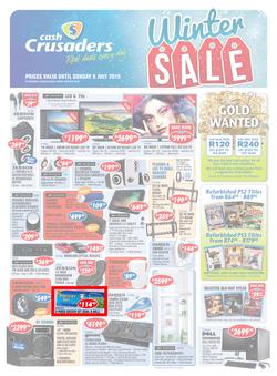 Cash Crusaders : Winter Sale (15 Jun - 5 Jul 2015), page 1