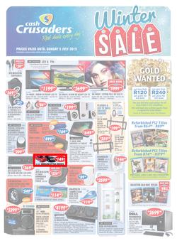 Cash Crusaders : Winter Sale (15 Jun - 5 Jul 2015), page 1