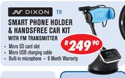 Dixon Smartphone Holder & Handsfree Car Kit T11