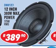 Dixon 12 Inch 380W Max Power Subwoofer DNW12E1