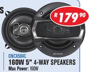 Dixon 160W 5" 4-Way Speakers DNCX504C