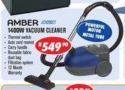 Amber 1400W Vacuum Cleaner JCV2007T