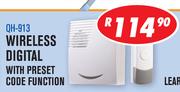Dixon Wireless Digital With Preset Code Function QH-913