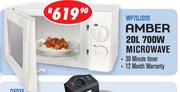 Amber 20Ltr Microwave WP70JD20-700W