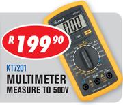 Multimeter Measure To 500v KT7201