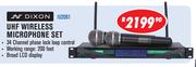 Dixon UHF Wireless Microphone Set IU2061