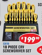 Dixon 18 Piece CRV Screwdriver Set