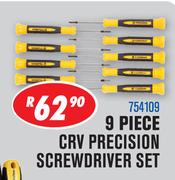 Dixon 9 Piece CRV Precision Screwdriver Set