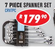 Beyer Hand Tools 7 Piece Combination CRV Spanner Set CRV7PC