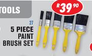 Beyer 5-Piece Paint Brush Set